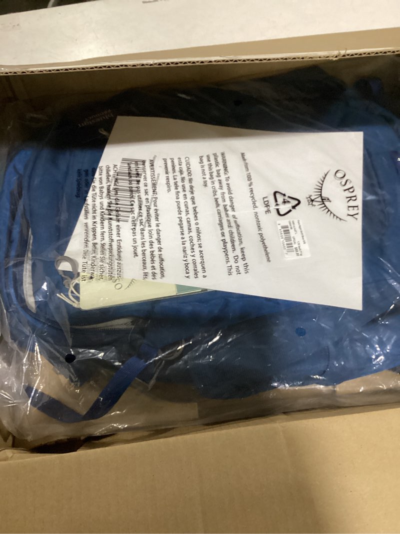 Condition photo showing Good Condition for Osprey Flare Commuter Laptop Backpack Night Shift Blue