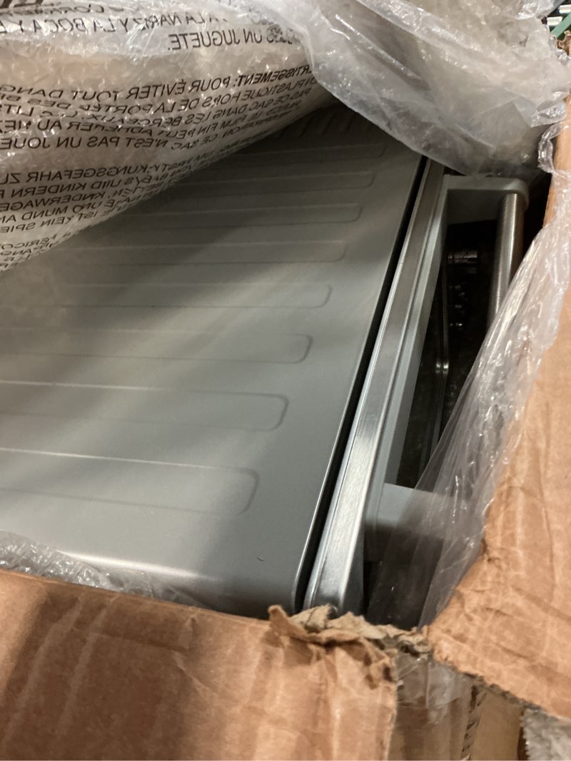 Condition photo showing Good Condition for nuwave bravo pro smart 21qt toaster oven air fryer combo, convection oven countertop, 10 functions all in 1, with even & quick crisp technology, 50-450°f, 1800w, stainless steel