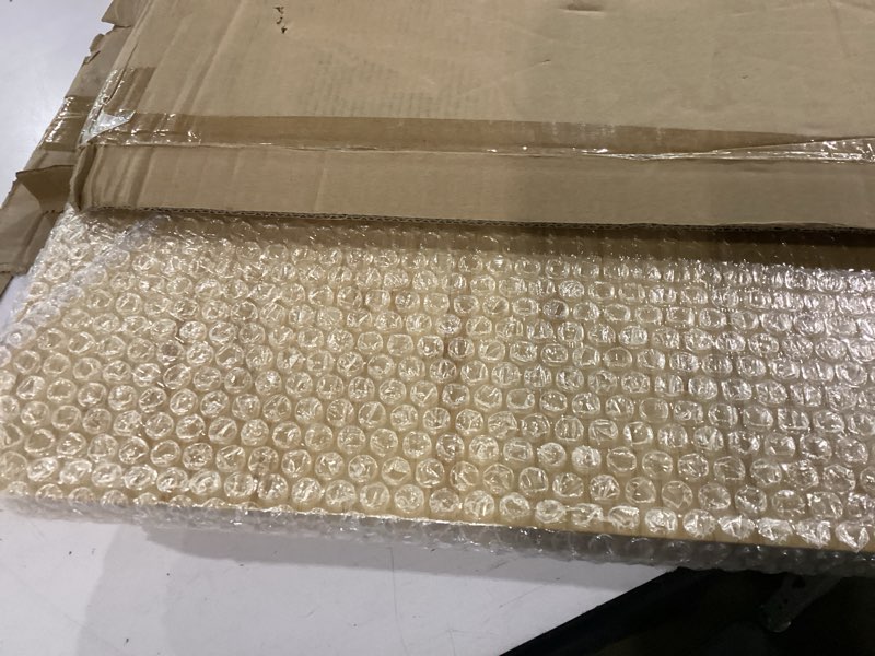 Condition photo showing Good Condition for bamboo appliance slider, sliding tray for coffee maker, kitchen countertop appliance rolling tray, coffee pot slider tray with rubber wheels, biggest (20"d x 16"w) 20" * 16"