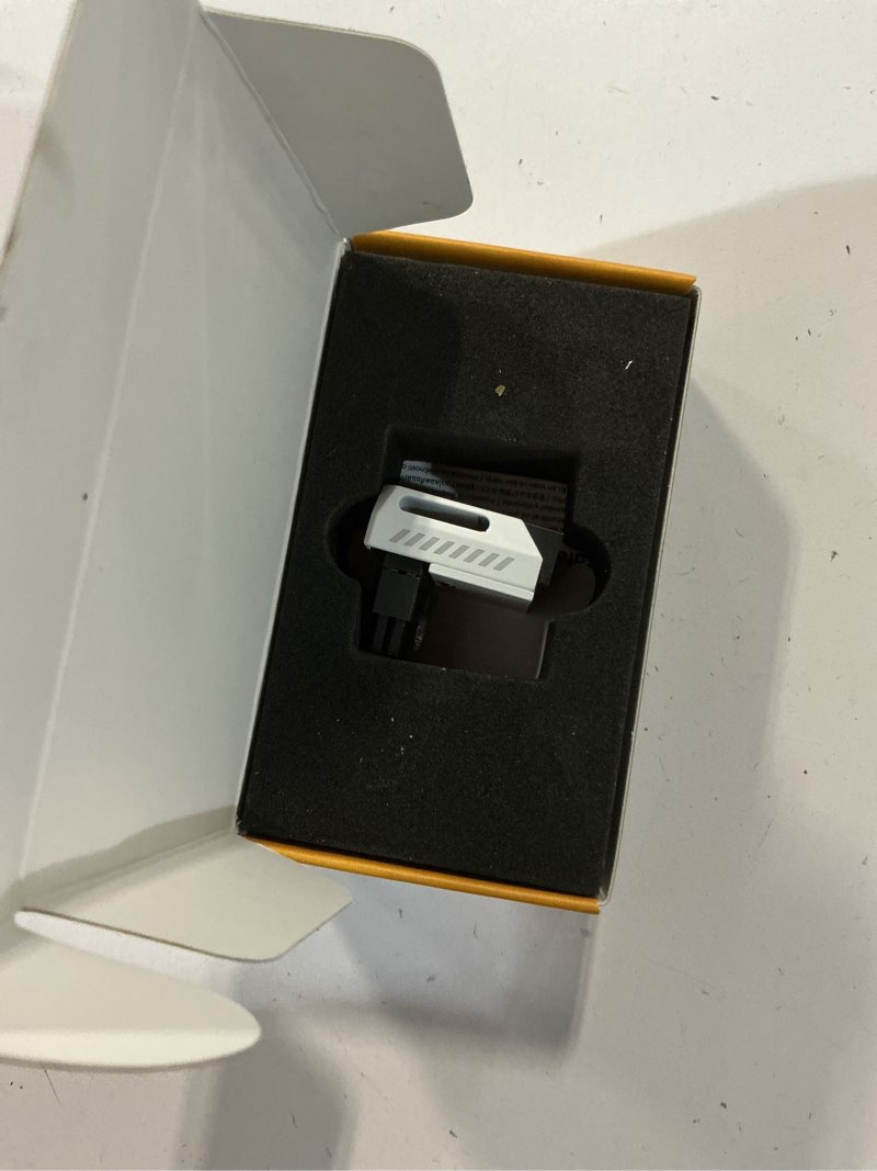 Condition photo showing Good Condition for ezdiy-fab pcie 5.1 adapter - 600w 12+4pin,16pin 12vhpwr gpu power connector,12v-2x6 gpu adapter,90 degree right angle - compatible with rtx 3090ti, 4070ti, 4080, 4090 gpu - rvs type, white, 1 pack rvs-white