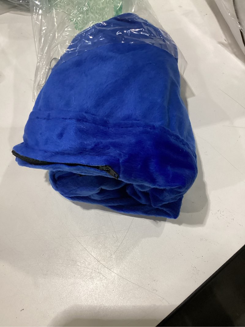 Condition photo showing As Is for bencmate inflatable dog cone collar alternative, soft dog cone for small medium large dogs and cats, neck recovery ecollar donut collar after surgery (xxlarge, blue) blue xx-large [neck:21"-23"]