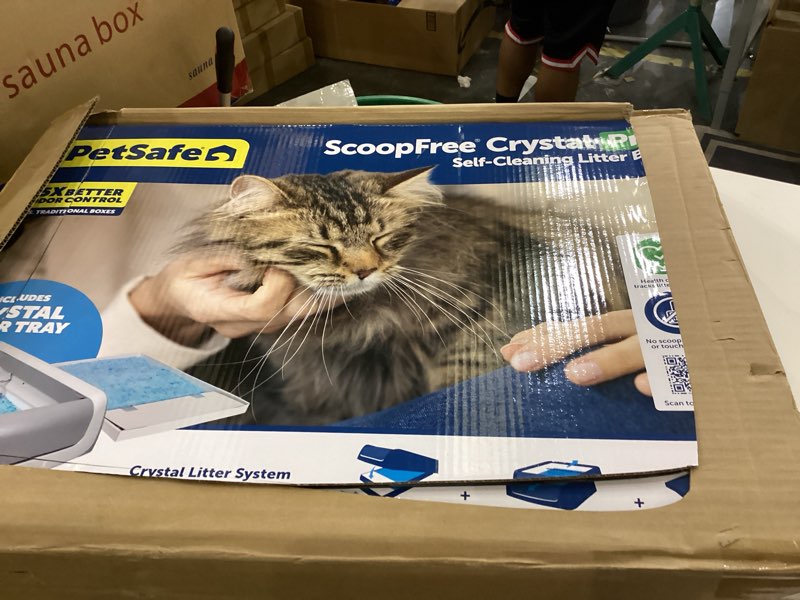 self cleaning litter box