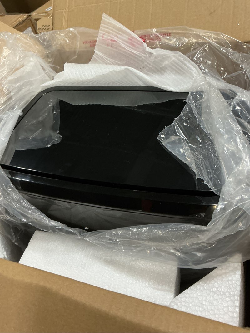 Condition photo showing Good Condition for 1600w dual zone air fryer oven,12.69qt with divider,nonstick & dishwasher-safe basket,match cook & smart finish to roast,recipes for easy cooking,digital touchscreen,metal sliver