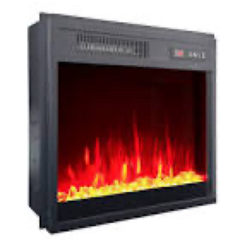 Efire place 20 black model EF-18CCS meas 23.4x9.3.21