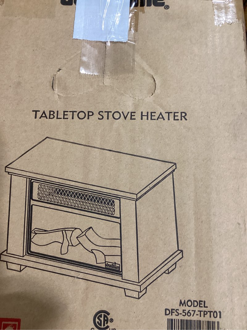 Condition photo showing Good Condition for Duraflame 3D Infrared Electric Fireplace Stove with Remote Control - DFI-5010 (Cinnamon)