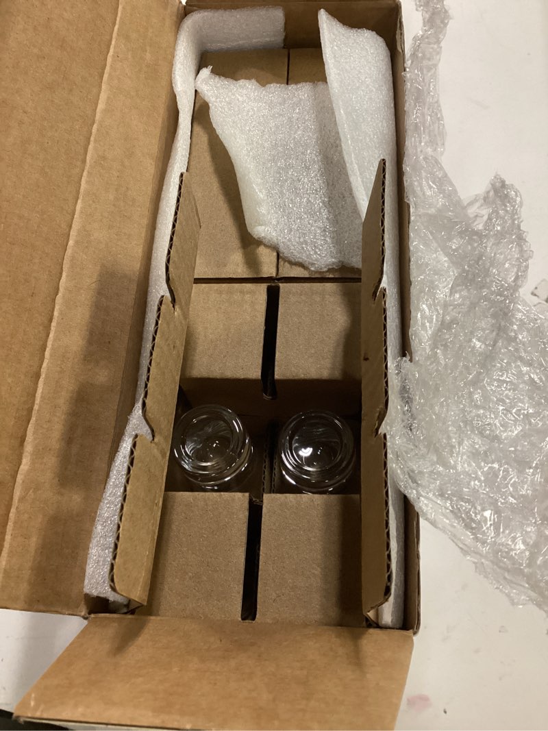 Condition photo showing Good Condition for 24 Pcs 0.5oz/15ml Mini Shot Glass Set with Heavy Base, Clear Cute Whiskey Glasses Cups Small Bulk Wine Cup for Wine Tasting, Vodka Liqueurs Tequila Soju Espressos (Bullet)