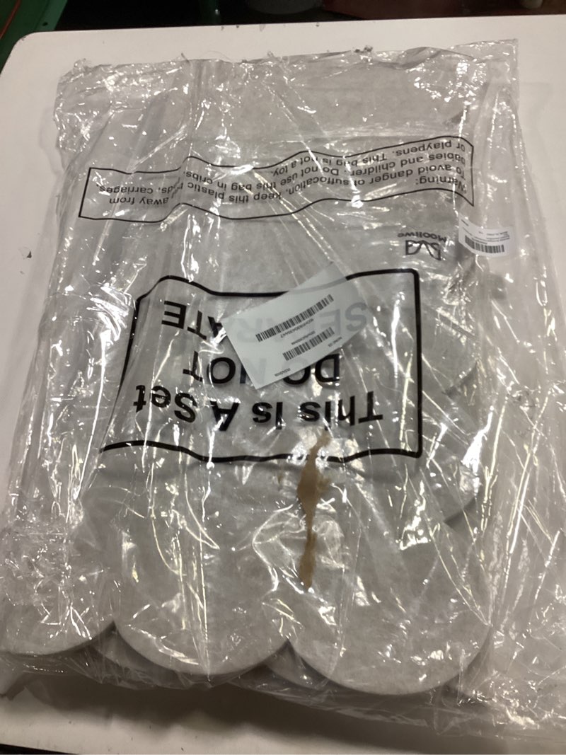 Condition photo showing Good Condition for Scalloped Felt Bulletin Board 36 x 24 Inches Foldable Beige Pin Cork Board Alternative for Wall, 3' x 2' Trifold Picture Vision Self Adhesive Bulletin Decorative Beige 36" x 24"