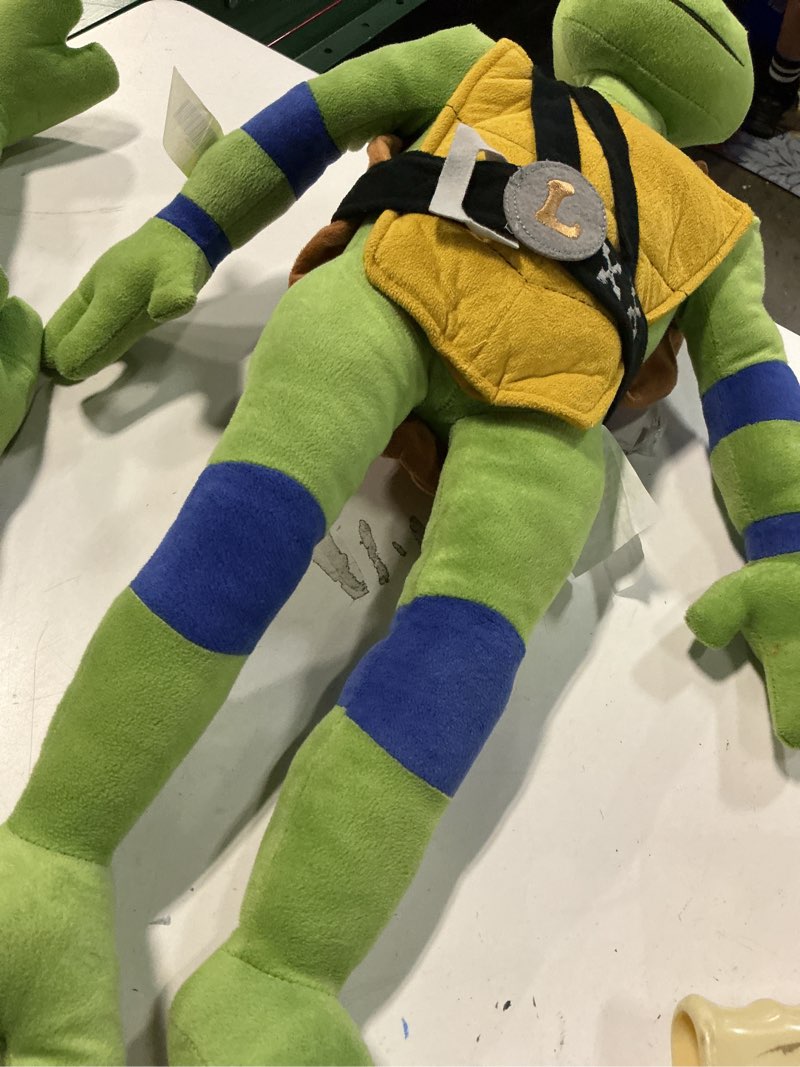 Condition photo showing Good Condition for teenage mutant ninja turtles leonardo kids' pillow buddy