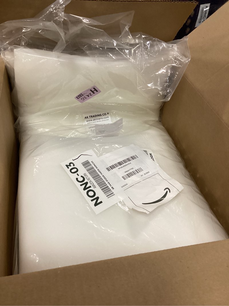 Condition photo showing Good Condition for AK TRADING Upholstery Foam Medium Density Cushion, (Seat Replacement, Foam Sheet, Foam Padding), 0.5" H x 24" W x 72" L 0.5" H x 24" W x 72" L inches