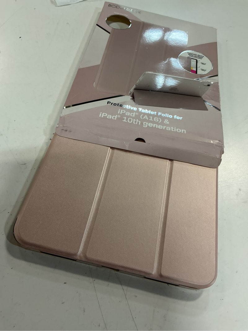 Condition photo showing Good Condition for timovo case for ipad (a16) 11th generation 11 inch 2025/ipad 10th generation 10.9 inch 2022, slim stand cover with hard translucent back, support touch id, auto wake/sleep, fondant pink