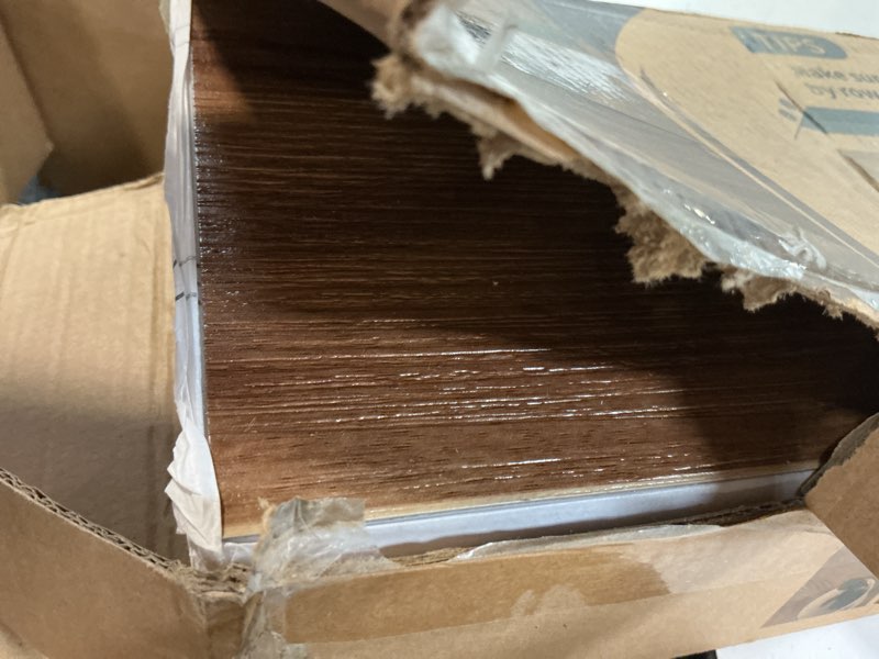 Condition photo showing Good Condition for art3d 36-pack 54 sq.ft peel and stick floor tiles vinyl plank flooring wood look, adhesive and waterproof tile sticker for bedroom, living room, kitchen, rv in rosewood 36 x 6 x 0.1 inches rosewood 36