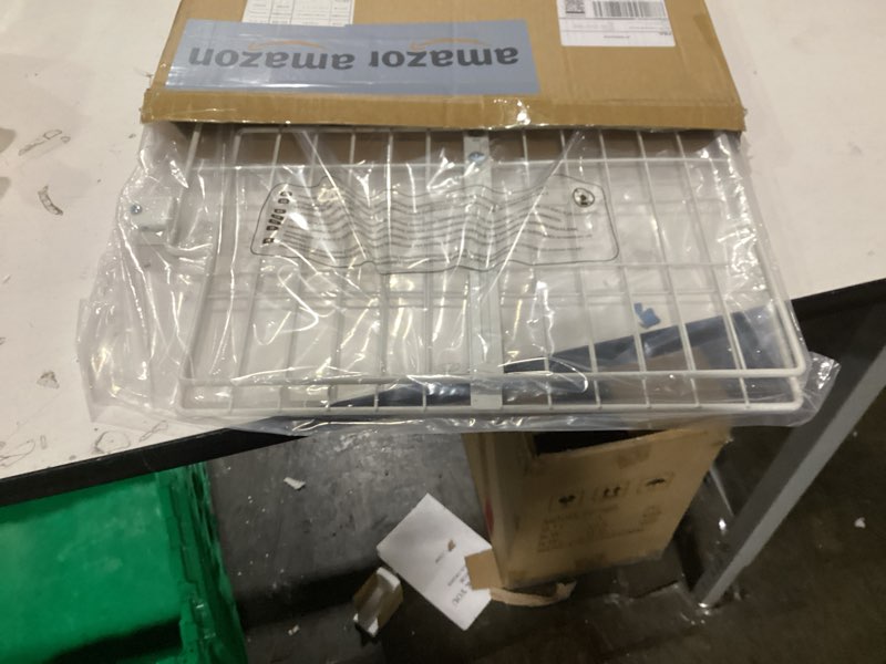 Condition photo showing Good Condition for 16-Inch Height Extension for Pet Gates, Adjustable Top Extension Piece for 26-42 Inch Wide Gates, Prevents Cats from Jumping Over, White White-extension 16" Tall