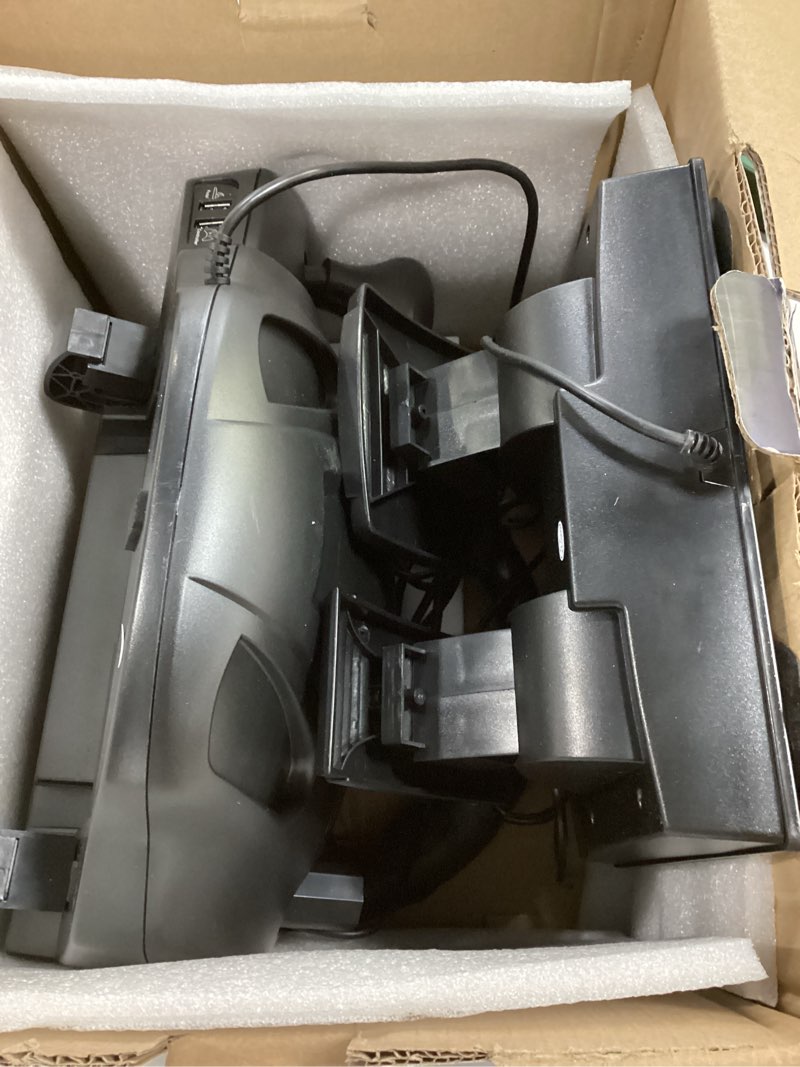 Condition photo showing As Is for DOYO Racing Wheel - Gaming Steering Wheel for PC, 270 Degree Driving Simulator Race Xbox Steering Wheel and Pedals with Dual Vibration for PS4, Xbox One, Xbox Series X|S, PS3, Switch, Android Black - 270° Racing Wheel