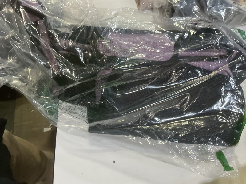 Condition photo showing New/Like New for TOPDesign Universal Baby Stroller Organizer, Stroller Caddy with Detachable Mesh Bag & Heightened Insulated Cup Holders & Non-Slip Secure Hooks Accessories, Fits Most Strollers (Purple) Purple Pro