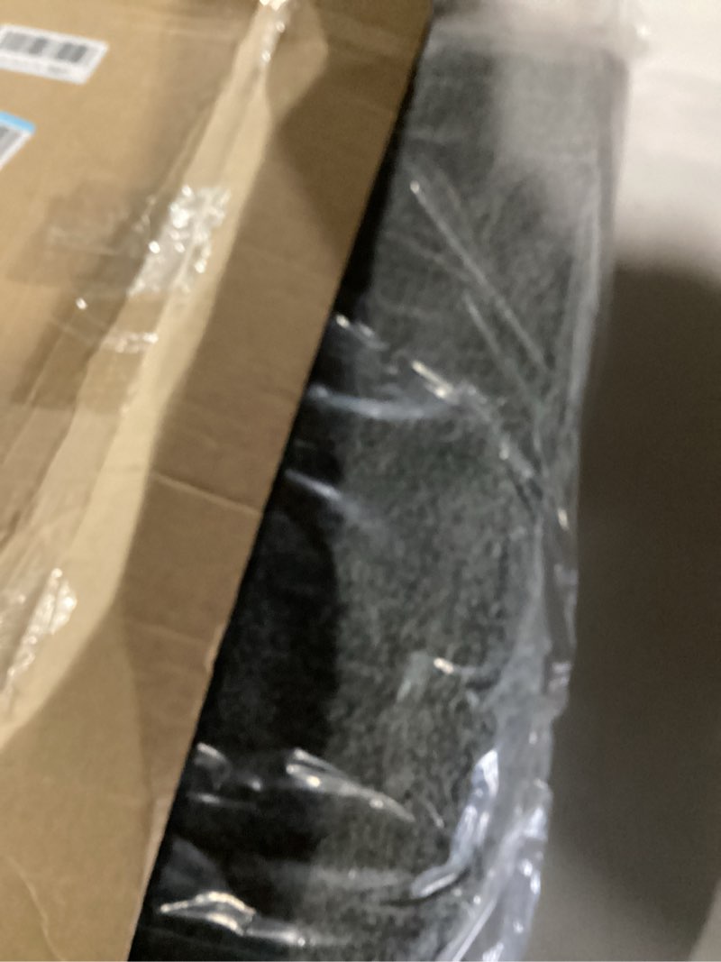 Condition photo showing New/Like New for Madison Park Marshmallow Bathroom Rug Non Slip, Luxrurious Plush Bath Mat, Absorbent, Quick Dry, Spa Design Bath Room Décor, 24x72, Grey 2' x 6' (Rectangular) Grey