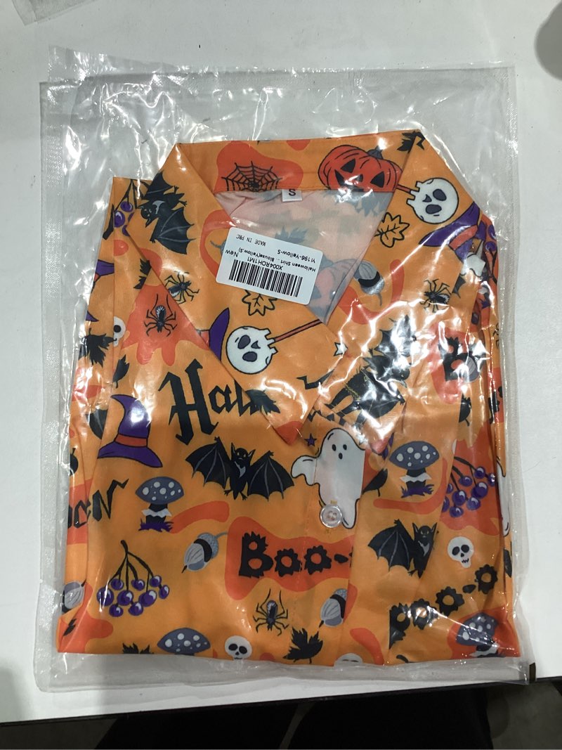Condition photo showing New/Like New for Halloween T Shirt Women Sanderson Shirt Witches Graphic Tees Casual Short Sleeve Holiday Shirts Top Medium 196-yellow