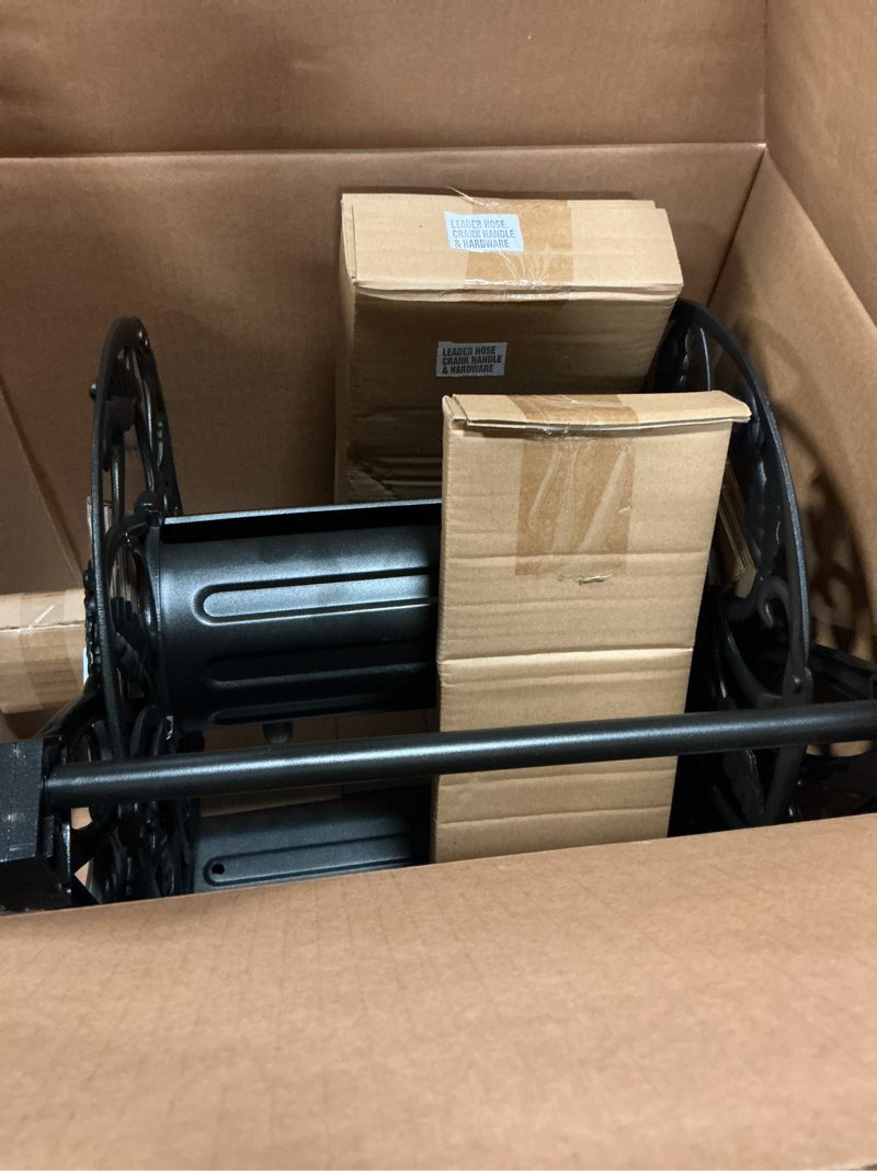 Condition photo showing Good Condition for style selections aluminum 125-ft wall-mount hose reel