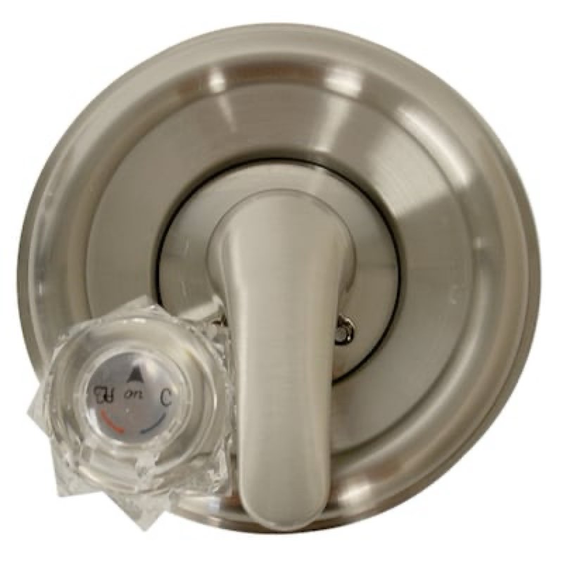 danco brushed nickel 1-handle sold separately bathtub and shower faucet ( valve not included )