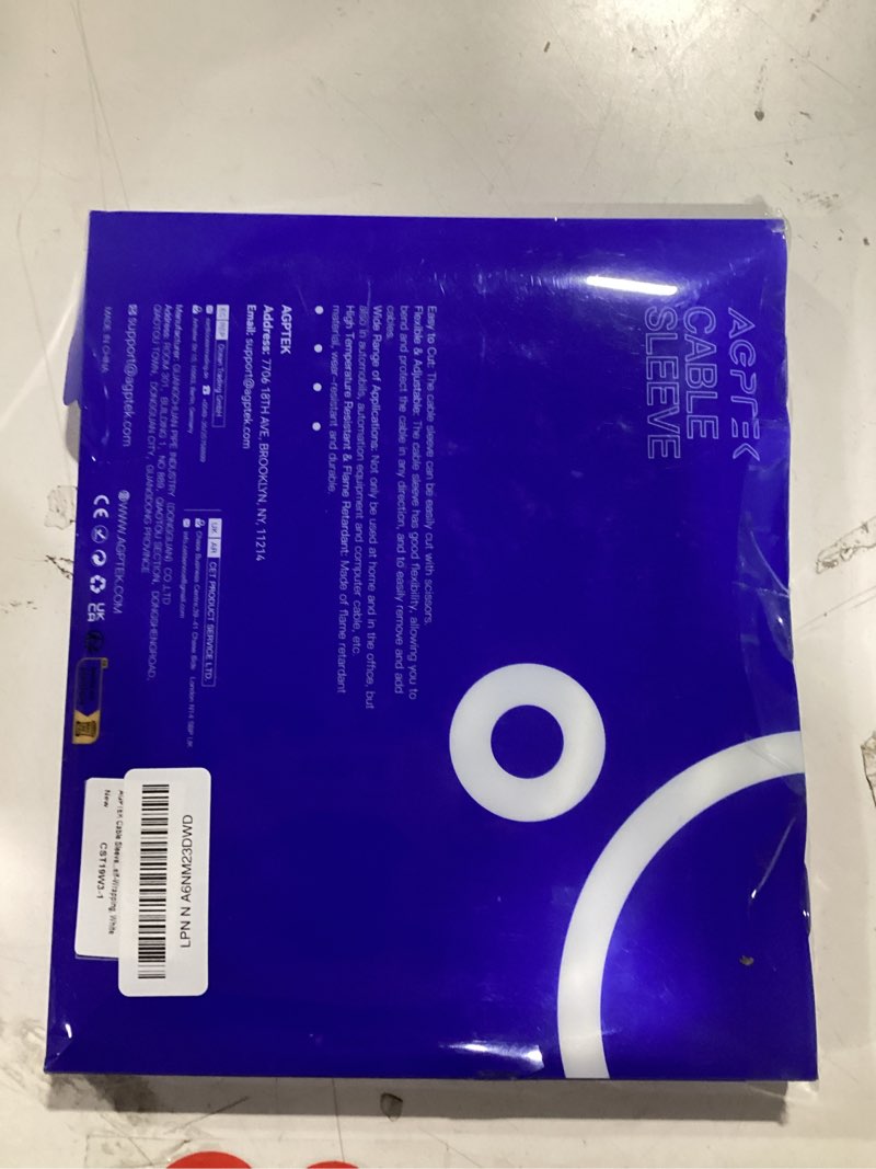 Condition photo showing Good Condition for AGPTEK Cable Sleeve, Automotive Wire Loom Heat Resistant Braided Split Sleeve Tubing Cord Protection