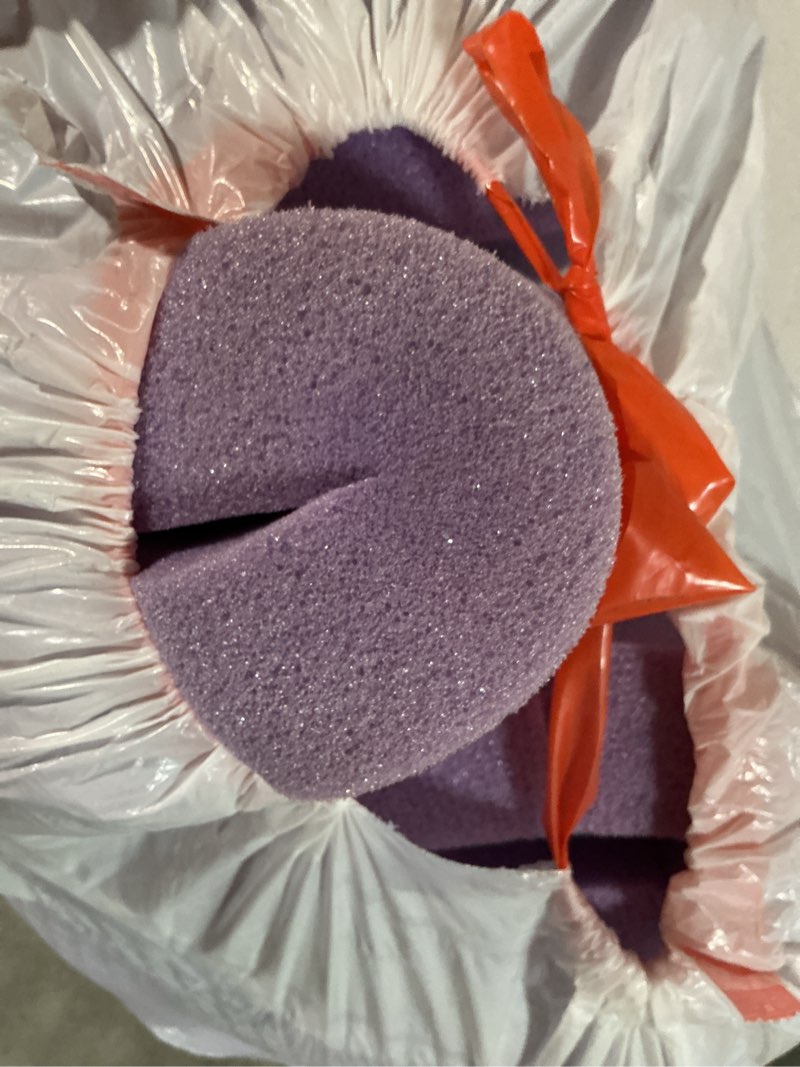 Condition photo showing As Is for sinweek 2 inch gel memory foam mattress topper ventilated soft pressure relieve mattress pad, breathable bed topper, certipur-us certified, twin size 2 inch twin