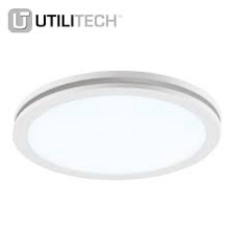 ventilation fan 1.5-sone 100-cfm white decorative lighted bathroom fan (openbox)