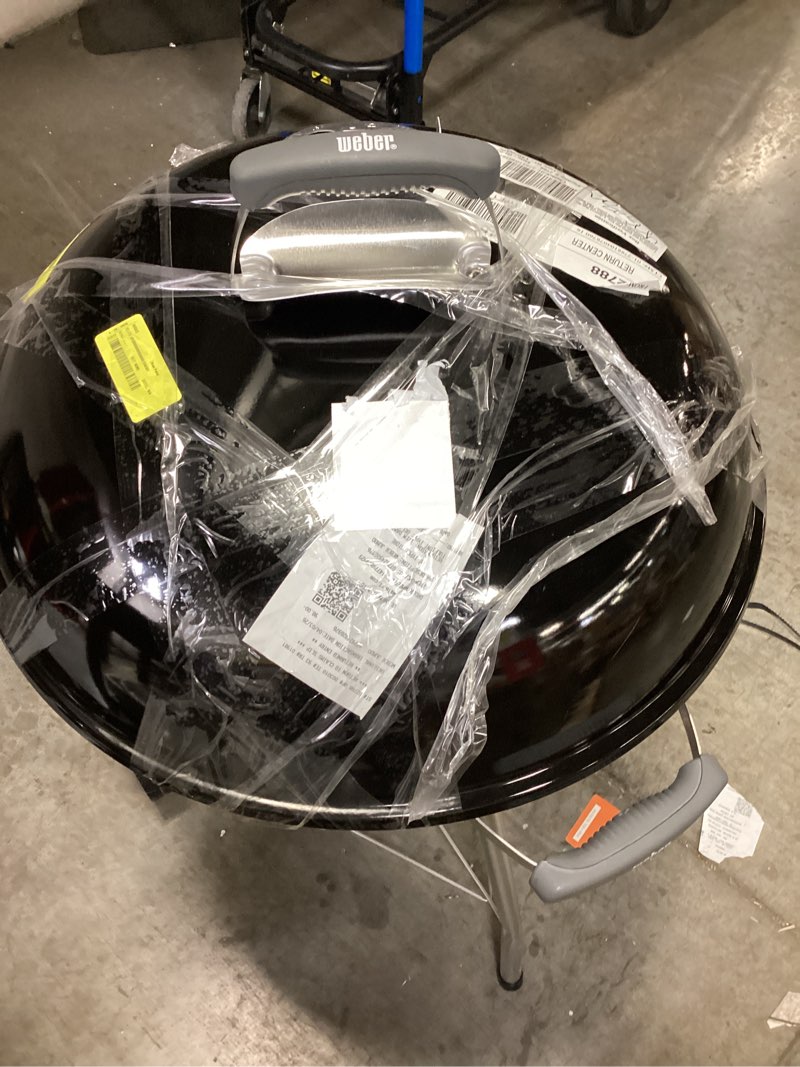 Condition photo showing As Is for weber jumbo joe charcoal grill