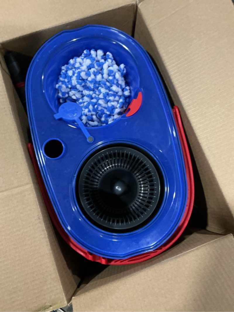 Condition photo showing Good Condition for o-cedar rinseclean spin mop and bucket system, mul
