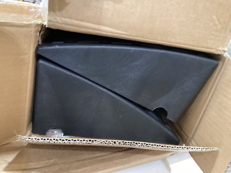 Condition photo showing Good Condition for 5" rise threshold ramps for doorways, curb ramps for driveway 2 pack, 6614lbs capacity portable rubber wheelchair ramp, driveway ramp for car, cart, hand truck, motorcycle, bikes, dollies 5 inch