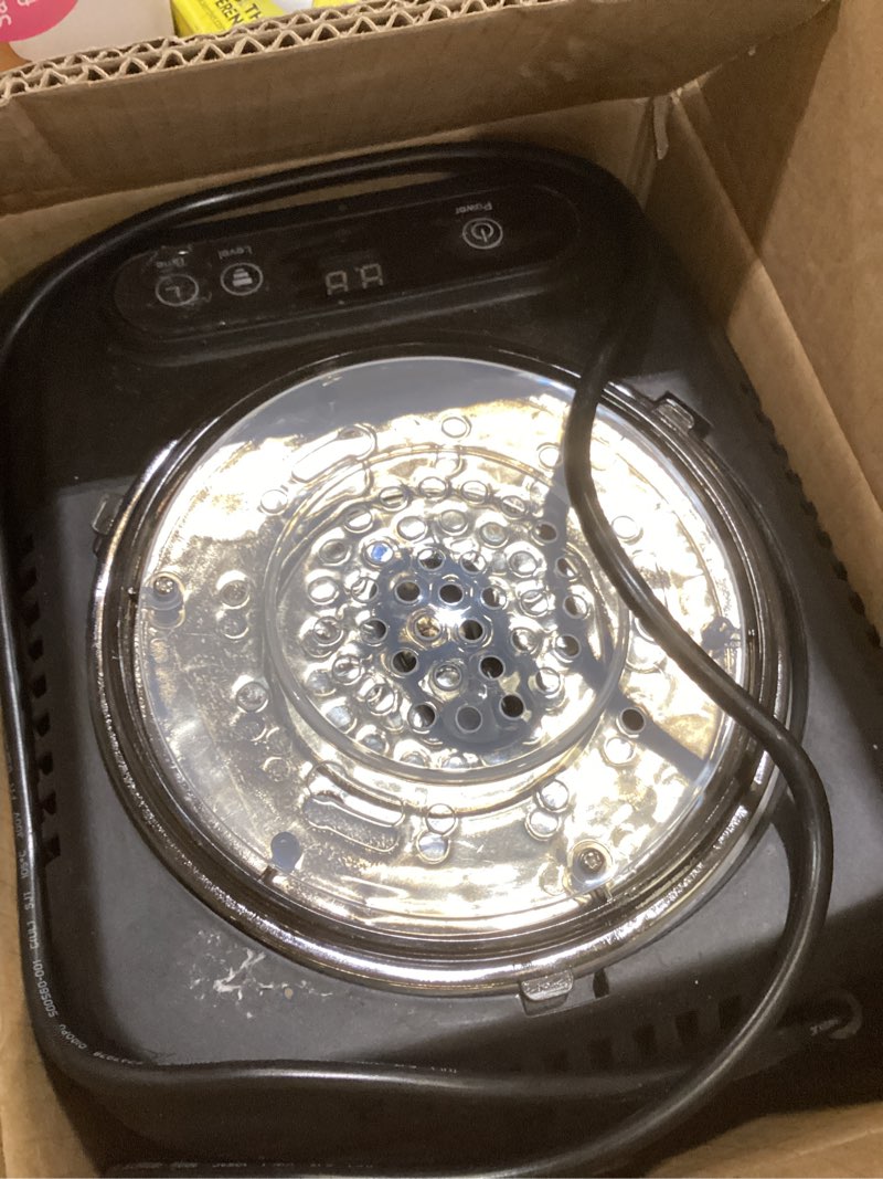 Condition photo showing As Is for Portable Sauna Steamer Machine with Remote Control, 3L 1200W Upgrated Steam Generator for Sauna, 9 Levels, 120 MIN Timer, for Home Spa Sauna Accessories