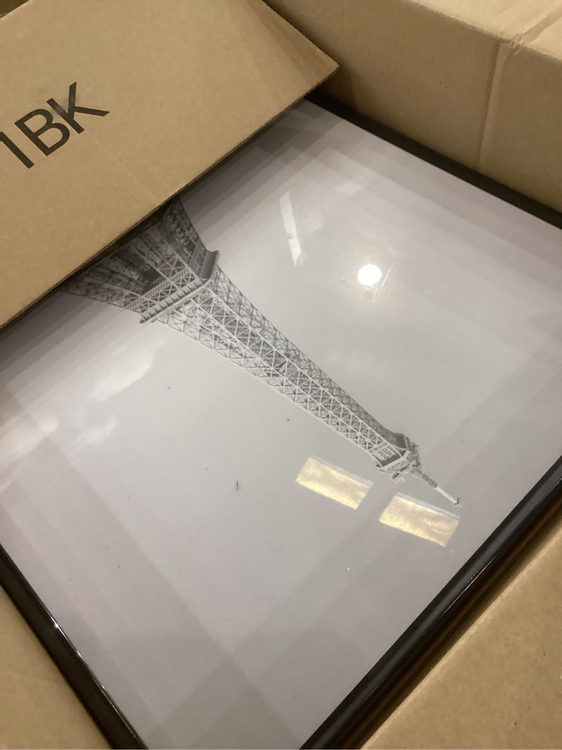 Condition photo showing Good Condition for upsimples 16x20 Picture Frame Black 3 Pack, Scratch-Proof Poster Frames 16 x 20 for Photo Gallery - Slide-In Strips, Horizontal or Vertical Wall Mounting Black 16x20