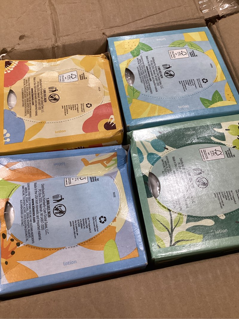 Condition photo showing Good Condition for kleenex lotion facial tissues with coconut oil, 8 cube boxes, 80 tissues per box, 3-ply white 80 tissues (pack of 8)