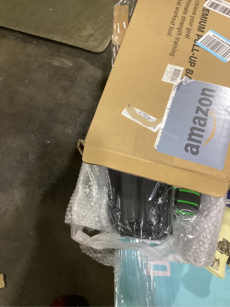 Condition photo showing New/Like New for 2026 upgrade multi-grip pull up bar with smart larger hooks technology - usa original patent, designed, shipped, warranty