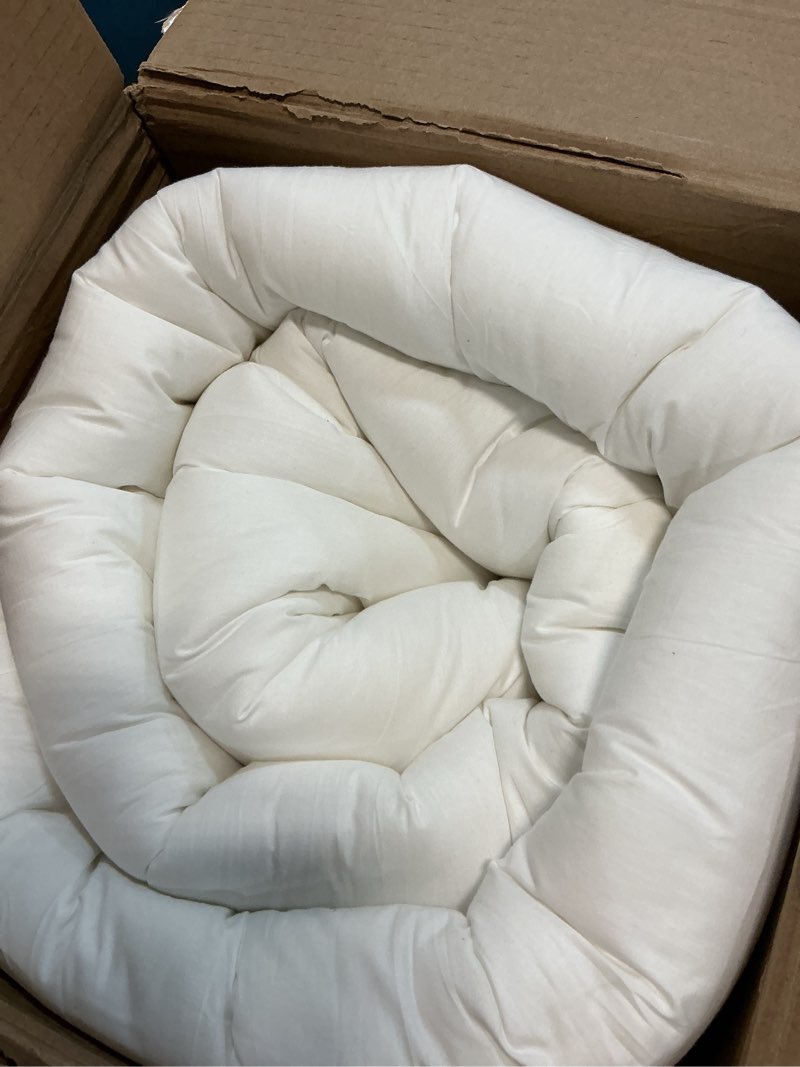 Condition photo showing As Is for coonp queen mattress topper, extra thick pillowtop, cooling and plush mattress pad cover cotton top bed topper protector with 8-21 inch deep pocket