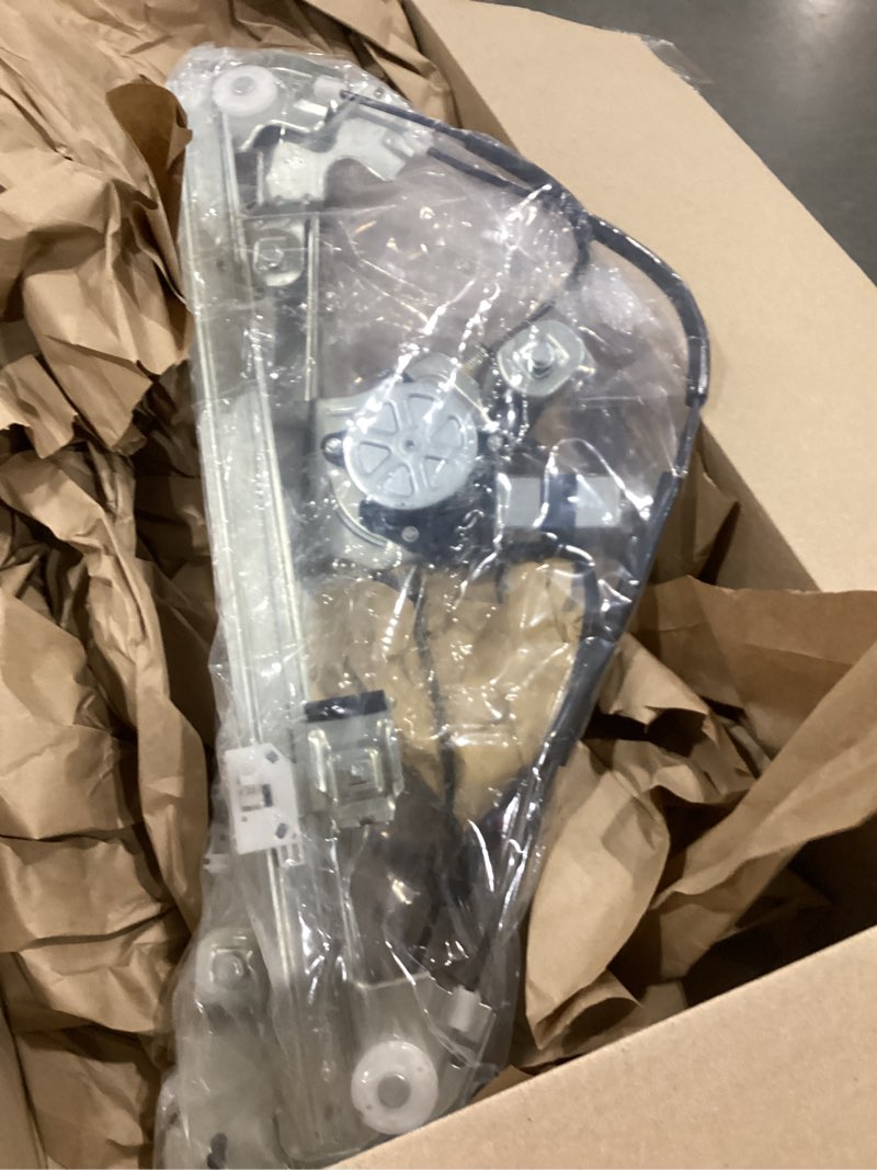 power window regulator and motor assembly