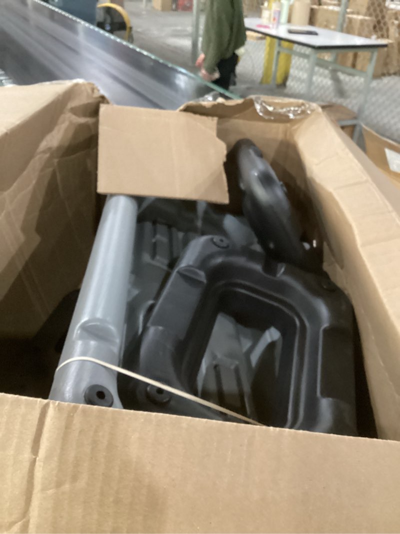 Condition photo showing Good Condition for the original step exercise step platform, health club size stepper for exercise at home with 4 stackable risers for height adjustments 4 risers grey