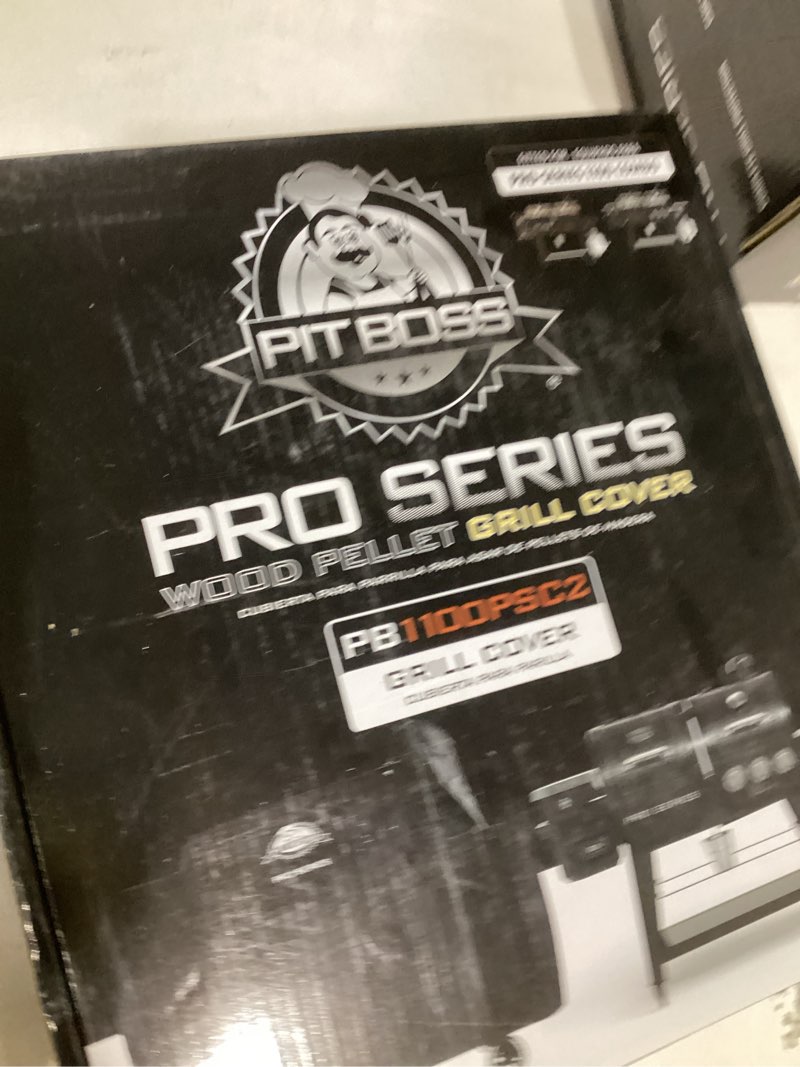 Condition photo showing Good Condition for Pit Boss 700/850/1300 DX - Pro Series 60-in W x 53-in H Black Horizontal Smoker Cover Item #1229059 | Model #73041