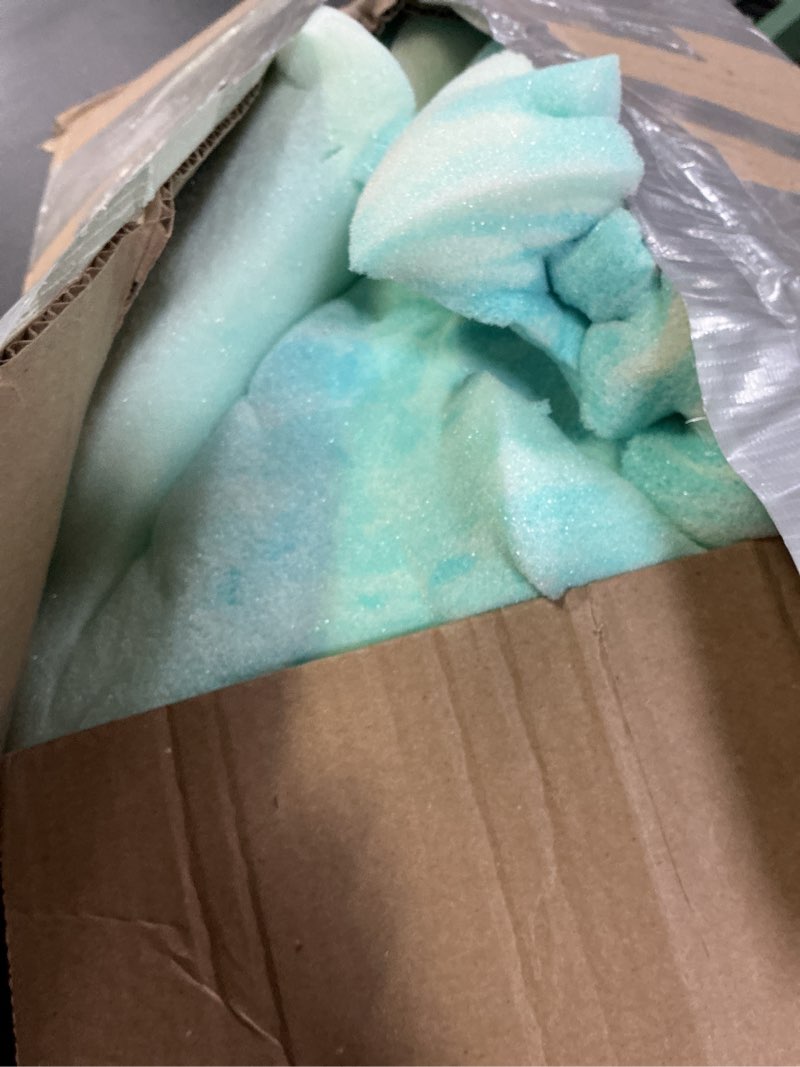 Condition photo showing As Is for NEWBULIG Mattress Toppers Memory Foam Full, 3 Inch Thick Bed Topper Pad Cooling Gel Infused Soft Comfy Padding Breathable for Sleeper Sofa Couch RV Camper, CertiPUR-US Certified