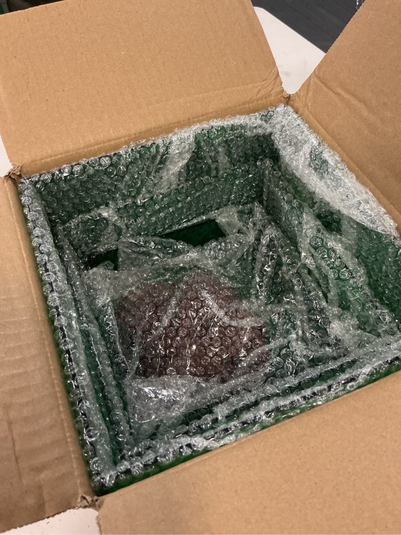 Condition photo showing Good Condition for green buffet risers 3 pcs acrylic boxes display risers for buffet table parties weddings catering & collectibles (6''x7''x8'') green 3