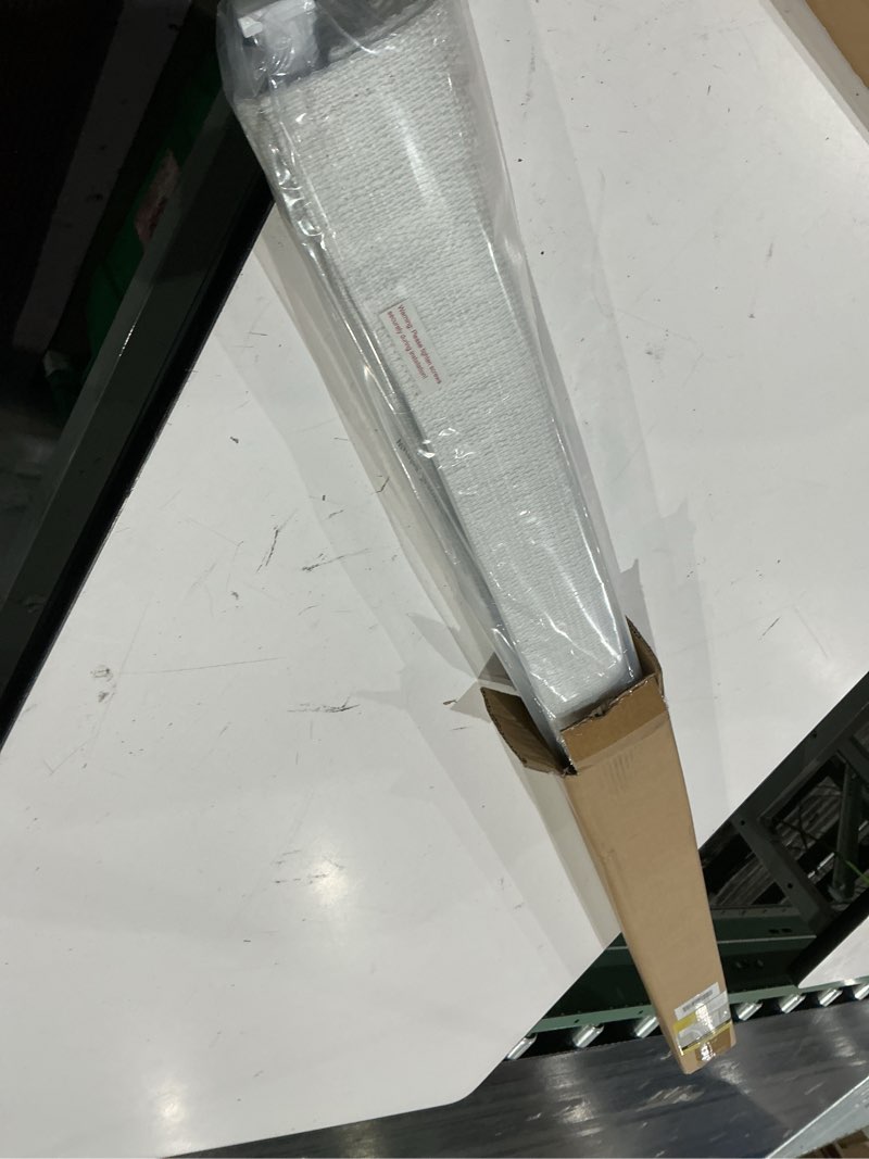 Condition photo showing Good Condition for no tools no drill cordless roman shades for indoor windows 100% blackout, for window size 34" w × 48" h white white 34" w × 48" h