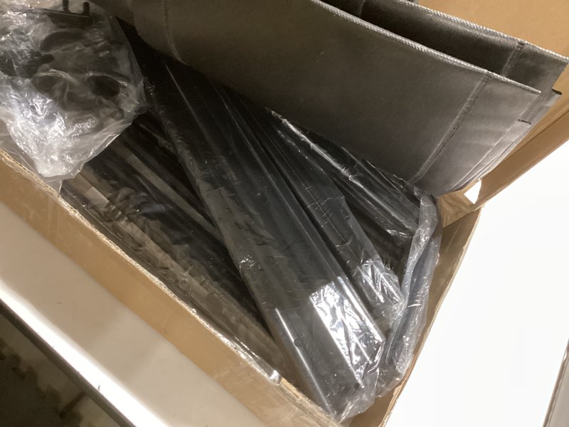 Condition photo showing Good Condition for Coat Rack Shoe Rack With Storage Shelf Freestanding with 8 Hooks for Entryway Bedroom Closet 4 Tier, Black Black 4Tiers