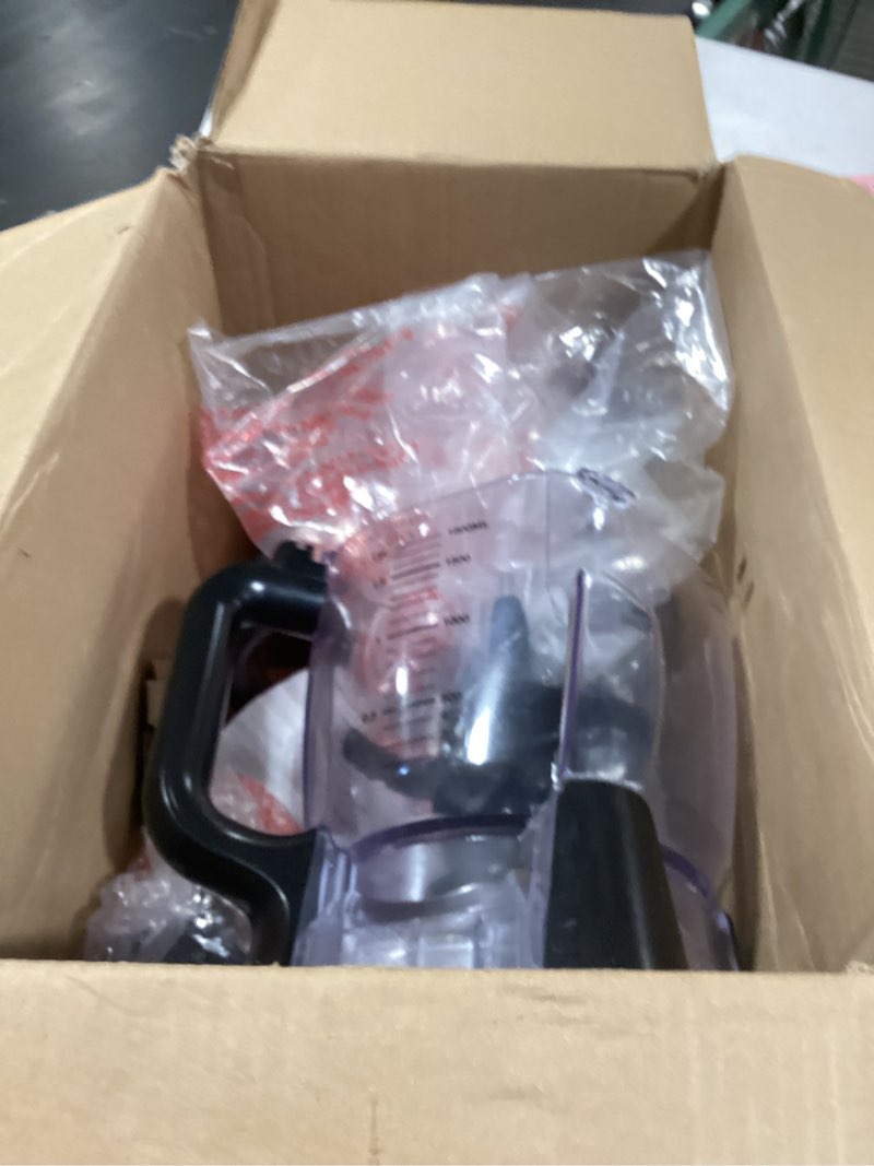 Condition photo showing As Is for Ninja Kitchen System | 8-Cup Food Processor Bowl & 72 oz. Blender All-in-One | With (2) 16 oz. To-Go Cups | For Smoothies, Ice Crushing, Dough & More | 1500 Watt | Black | BL770 Pitcher + Bowl + (2) 16-oz. Cups