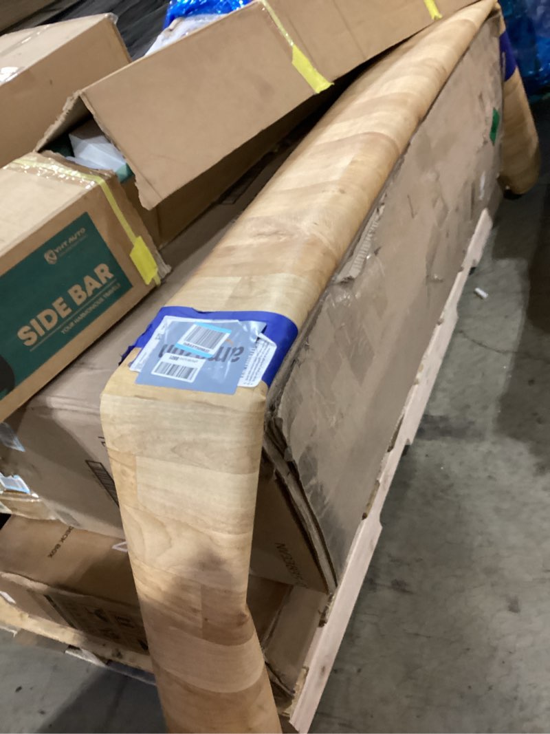 Condition photo showing Good Condition for Mohawk Elite Sheet Vinyl Flooring in Bumble Oak | 8'6"W x 7'L Roll | Easy DIY Friendly Installation | Durable/Waterproof/Dent Resistant | (59.5 SQFT) 8'6" W x 7' L Bumble Oak Full Size Precut Roll