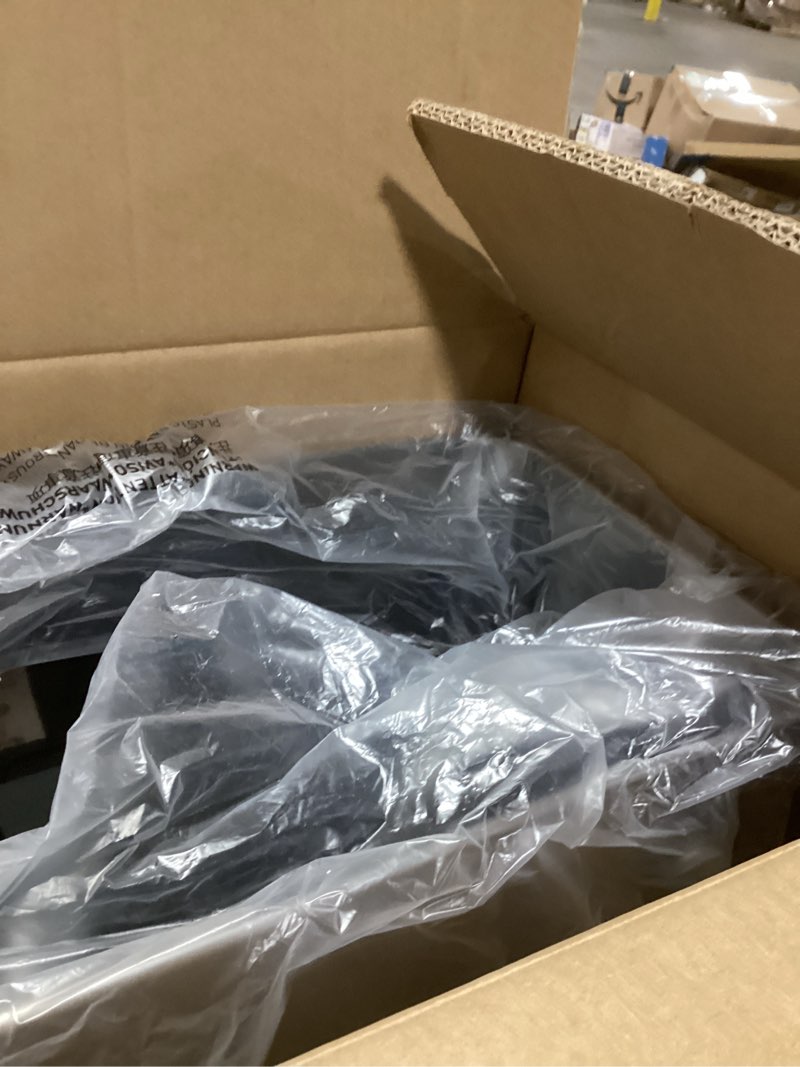 Condition photo showing New/Like New for eko phantom-t 50 liter / 13.2 gallon vertical motion sensor trash can, brushed stainless steel finish phantom 50l - stainless steel