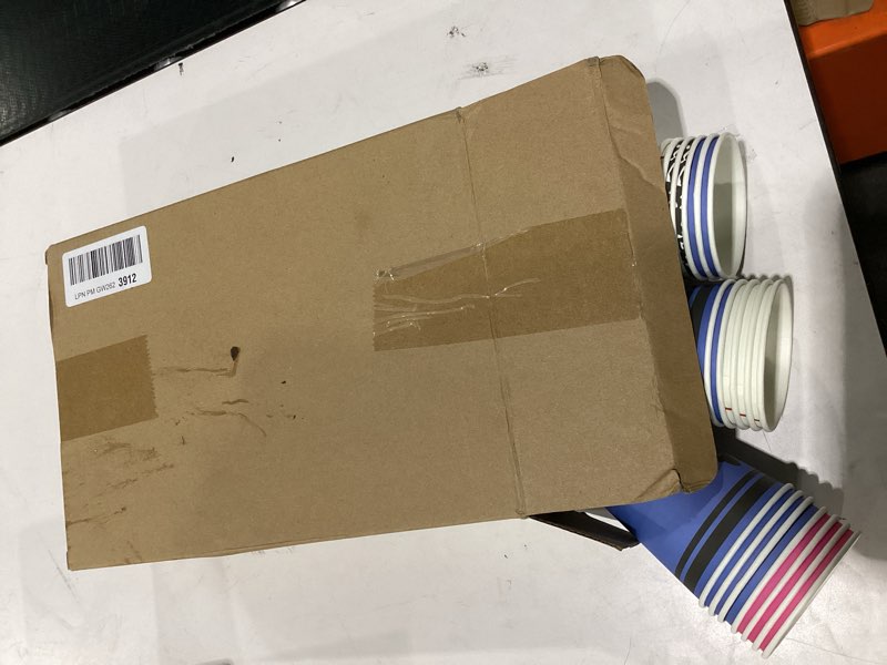 Condition photo showing Good Condition for qinyoung 100 pcs back to school paper cups 9 oz pencil notebook crayon composition book paper cups first day of school disposable drinkware for preschool kindergarten graduation party supplies