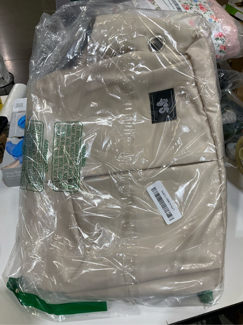 Condition photo showing Good Condition for dog purse carrier for small dogs and cats up to 15 lbs, portable soft sided travel pet tote bag with 4 large pockets,foldable puppy bag carrier for outings and travel (beige)