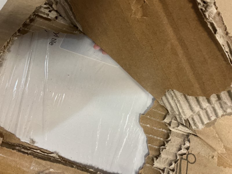 Condition photo showing Good Condition for veelike 24 pack peel and stick floor tile waterproof dark brown marble vinyl flooring self adhesive renter friendly vinyl sheet flooring 12''x24'' stick on floor tiles for kitchen bathroom bedroom rv box of 24 tiles brown