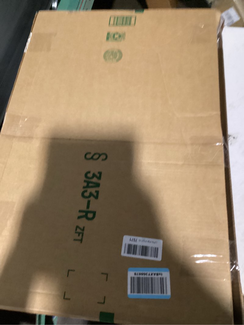 Condition photo showing Good Condition for amazon basics foldable portable laundry rack for air drying clothing, indoor outdoor use - 14.5" d x 29.5" w x 41.8" h, white