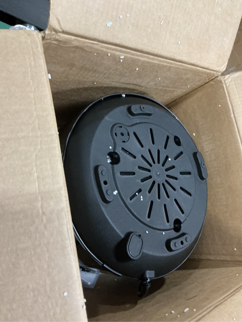 Condition photo showing As Is for CARORI 9-in-1 Electric Pressure Cooker 6 Qt, Dual Inner Pots, Stainless Steel Pot and Non-Stick Pot, 12 Preset Cooking Programs with IMD Touchscreen, Safe Vent, Slow Cook, Rice Cook, Steam, Black 6 Quarts?Double Inner Pot? Black ?Double Inner Pot?