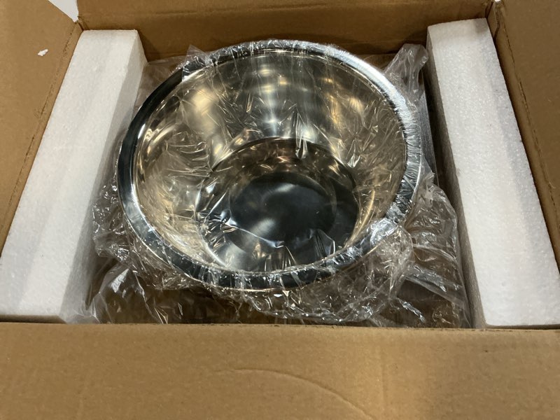 Condition photo showing Good Condition for elevated dog bowls for large dogs, raised dog bowl stand with two x-large stainless steel bowls for dogs, 3.5l capacity, rustic brown