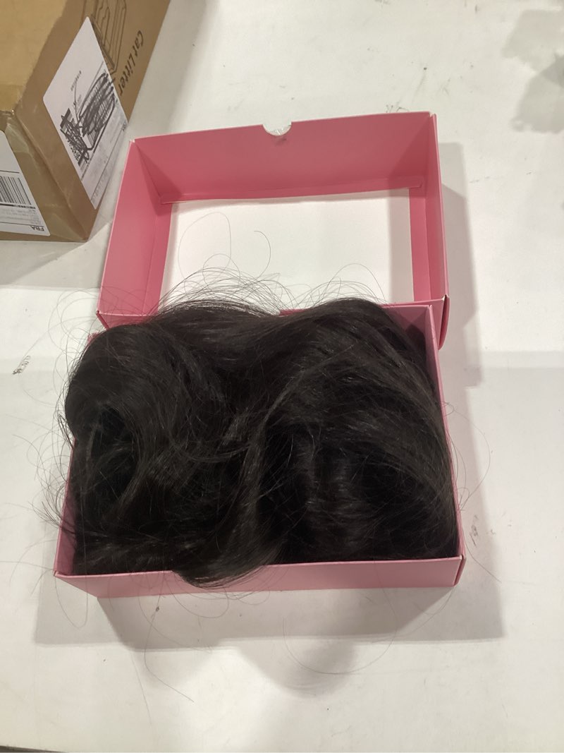 Condition photo showing Good Condition for nayoo long dark brown wavy wig for women 26 inch middle part curly wavy wig natural looking synthetic heat resistant fiber for daily party use(26 inch dark brown)